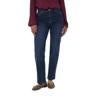 Kaffe women's blue denim jeans with zip
