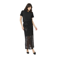 Kaffe Womens Skirt Linna Black Deep