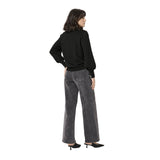 Kaffe Womens Pullover Lizza Bead Black Deep