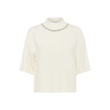 Kaffe Womens Merina Pullover Chalk