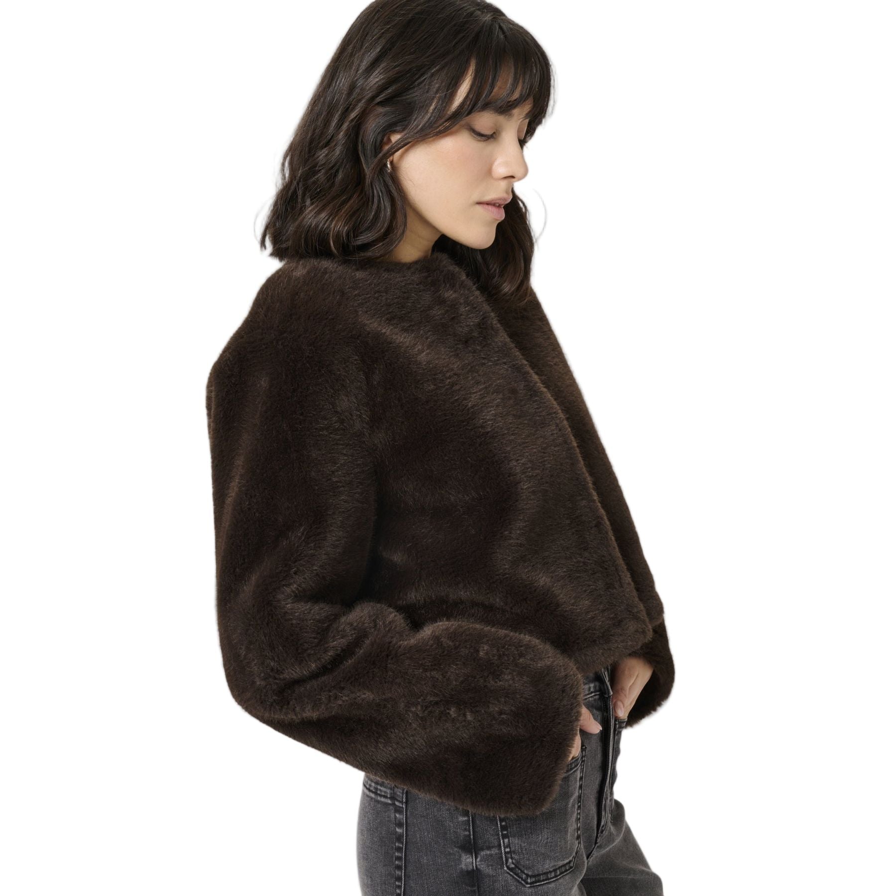 Kaffe Womens Jacket Jemmy Black Coffee