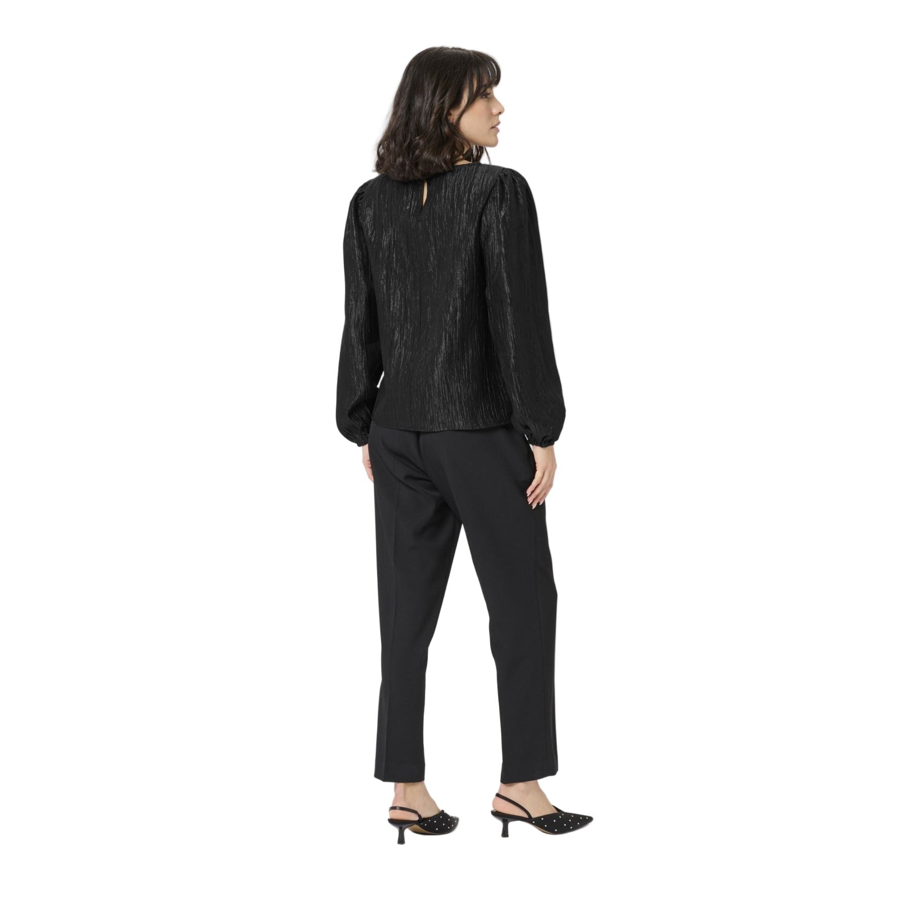 Kaffe Womens Blouse Rizz Black Deep