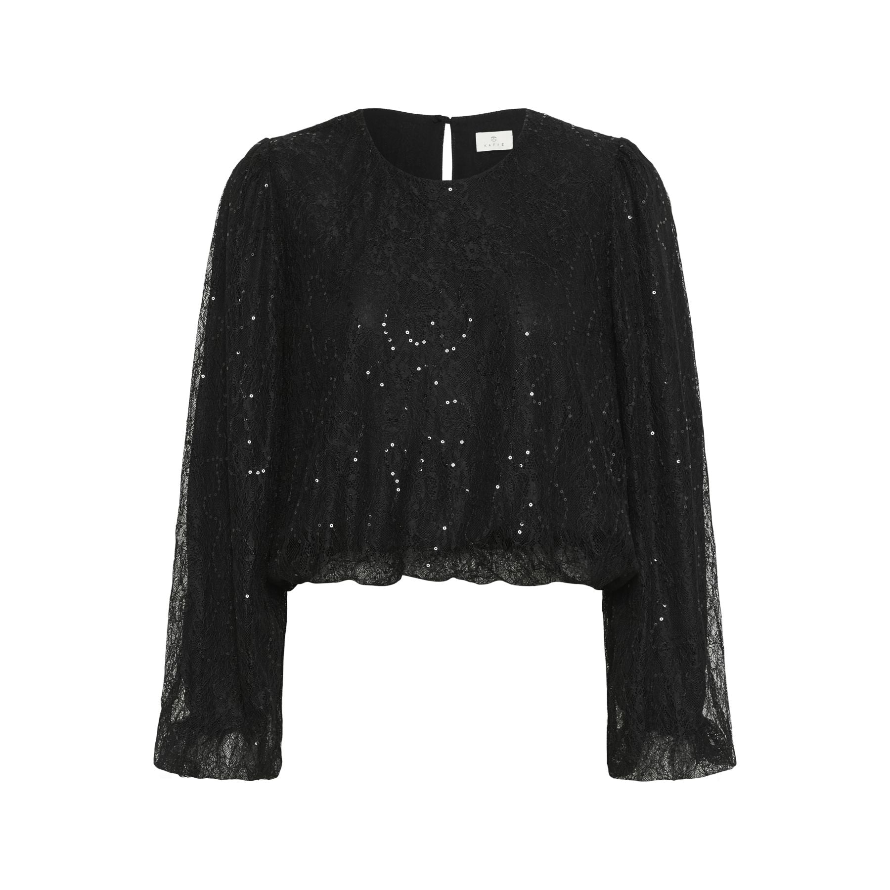 Kaffe Womens Blouse Otilia Blouse Black Deep