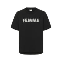 Kaffe Womens T-Shirt Arina Black Deep