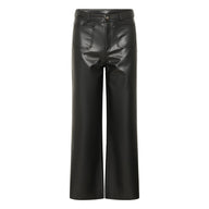 Kaffe Womens Jeans Mikka PU Black Deep
