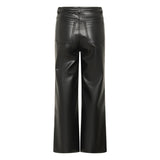 Kaffe Womens Jeans Mikka PU Black Deep
