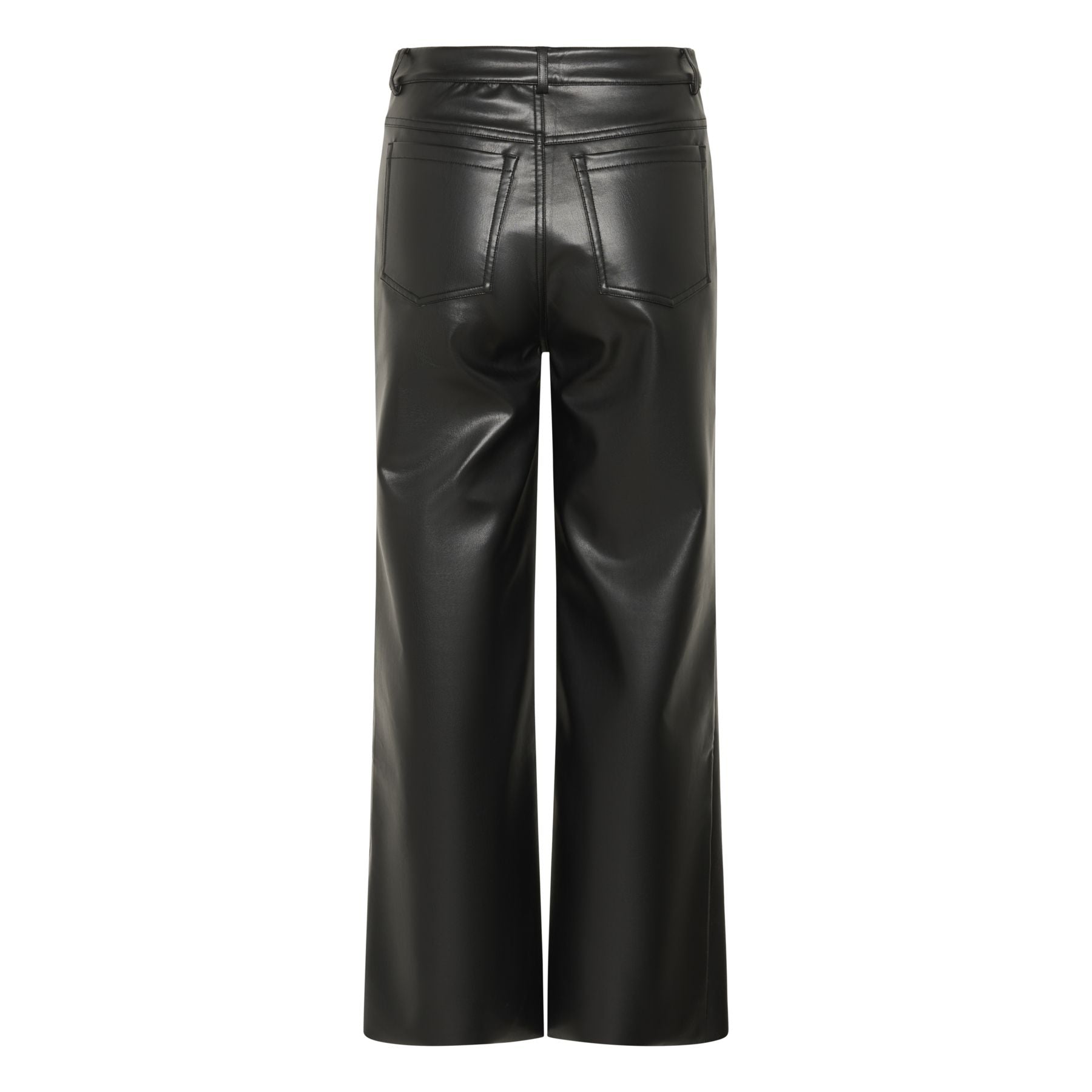 Kaffe Womens Jeans Mikka PU Black Deep