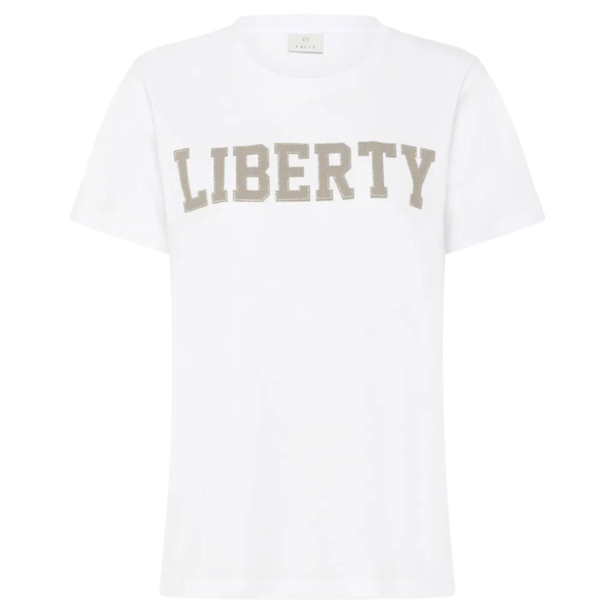 Kaffe Womens T-Shirt Jean Optical White