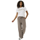 Kaffe Womens T-Shirt Jean Optical White