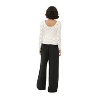Kaffe Womens KAvalley Pants Black Deep
