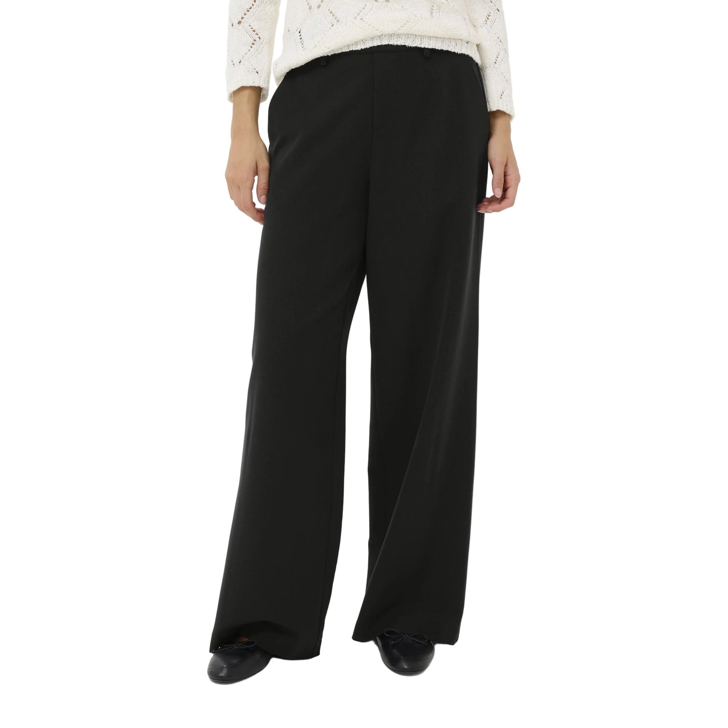 Kaffe Womens KAvalley Pants Black Deep