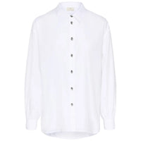 Kaffe Womens Shirt Noella Optical White