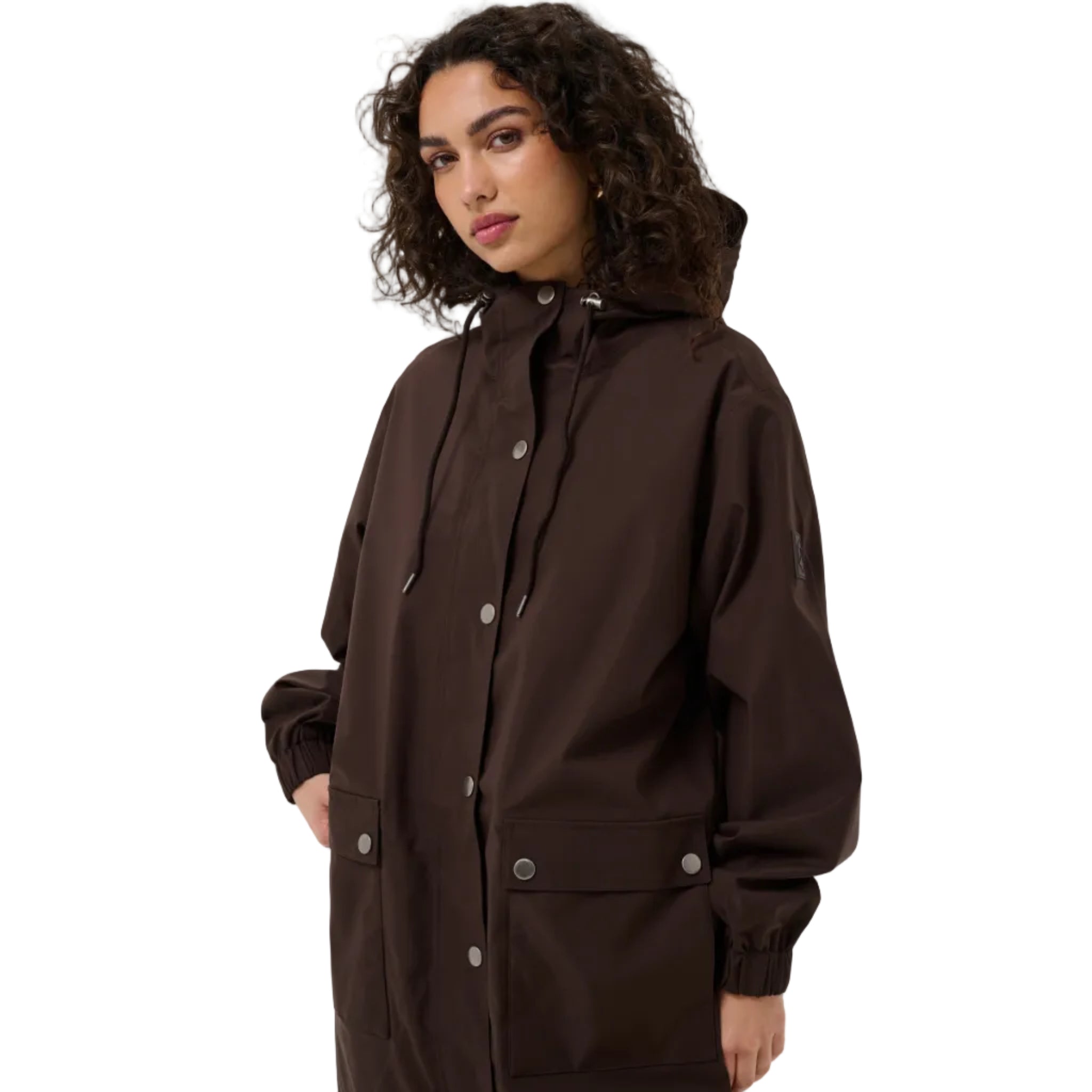 Kaffe Womens Jacket Ennie Sofia Coffee Bean
