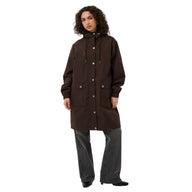 Kaffe Womens Jacket Ennie Sofia Coffee Bean