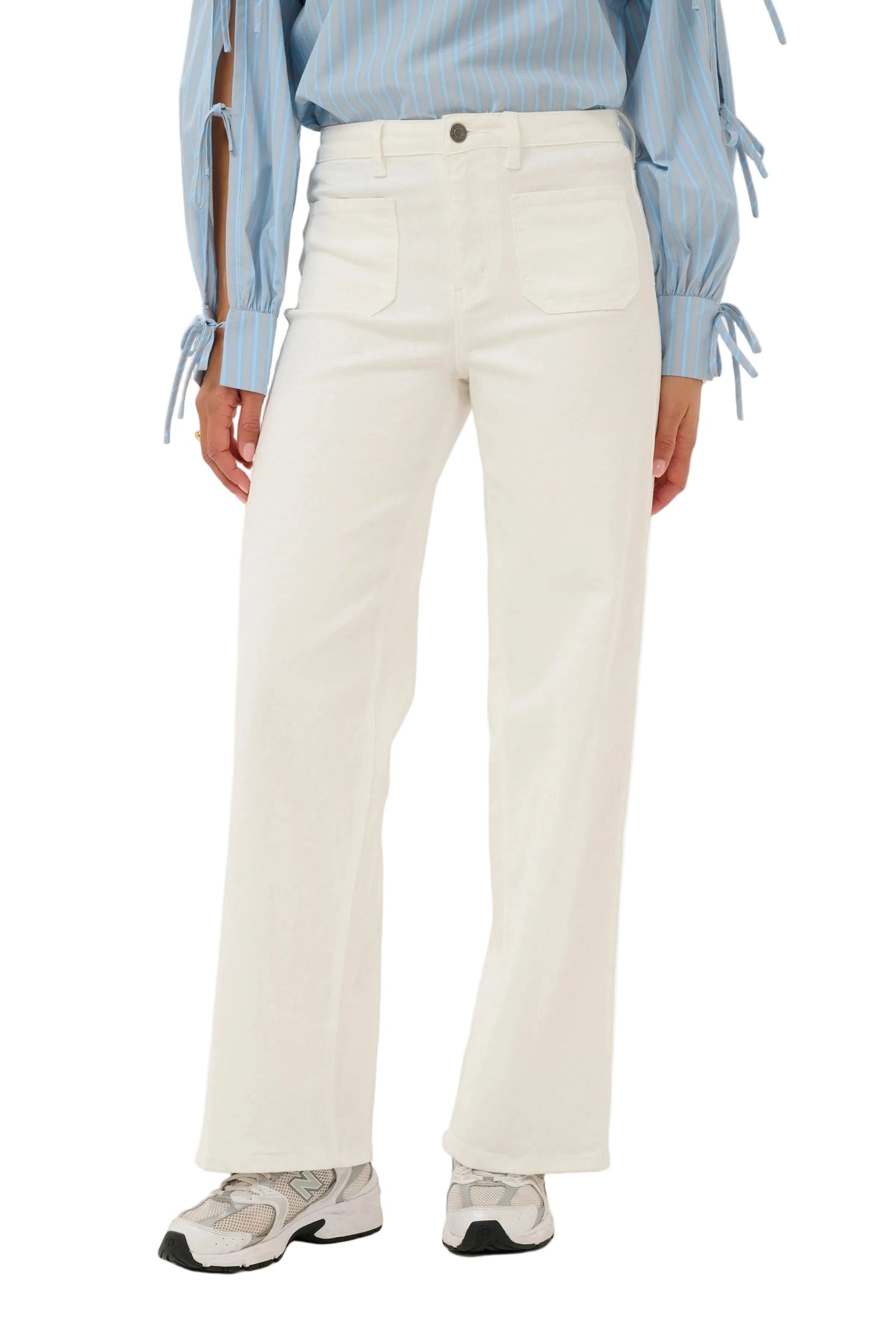 Kaffe Womens KAbrook Regular Fit Jeans Chalk