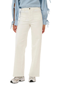 Kaffe Womens Brook Regular Fit Jeans Chalk