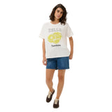 Kaffe Womens KAchelsea T-Shirt Chalk