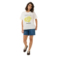 Kaffe Womens KAchelsea T-Shirt Chalk