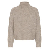 Kaffe Womens Jumper KAErin Desert Taupe Melange