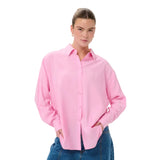 Kaffe Womens KAneema Shirt Pink Frosting