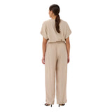 Kaffe women's grey trousers with drawstring