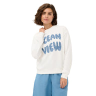 Kaffe Womens KAlili Sweatshirt Chalk