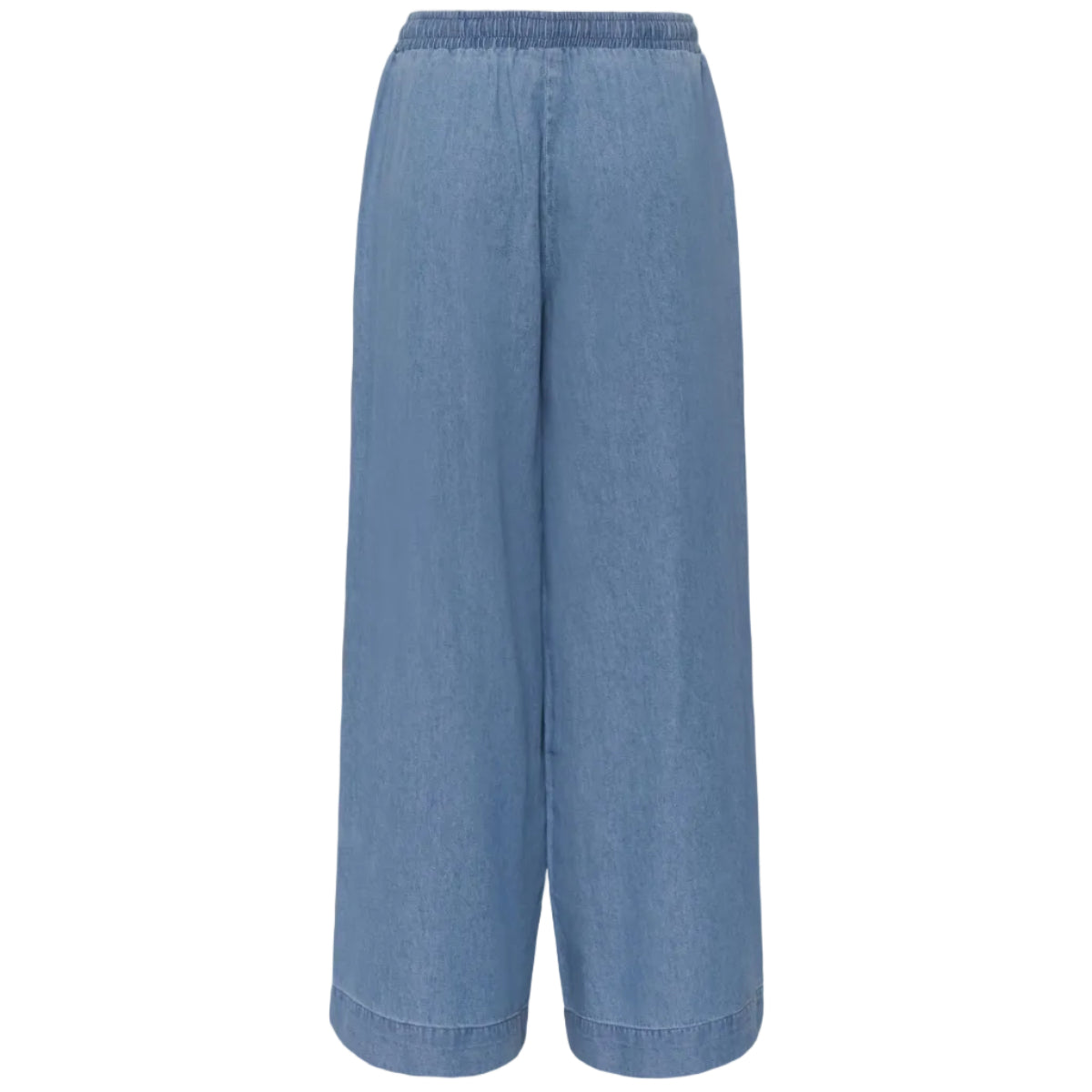 Kaffe Womens Pants Jade Denim Medium Blue Chambray