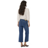 Kaffe Womens Jeans Brook HW Cropped Medium Blue Denim