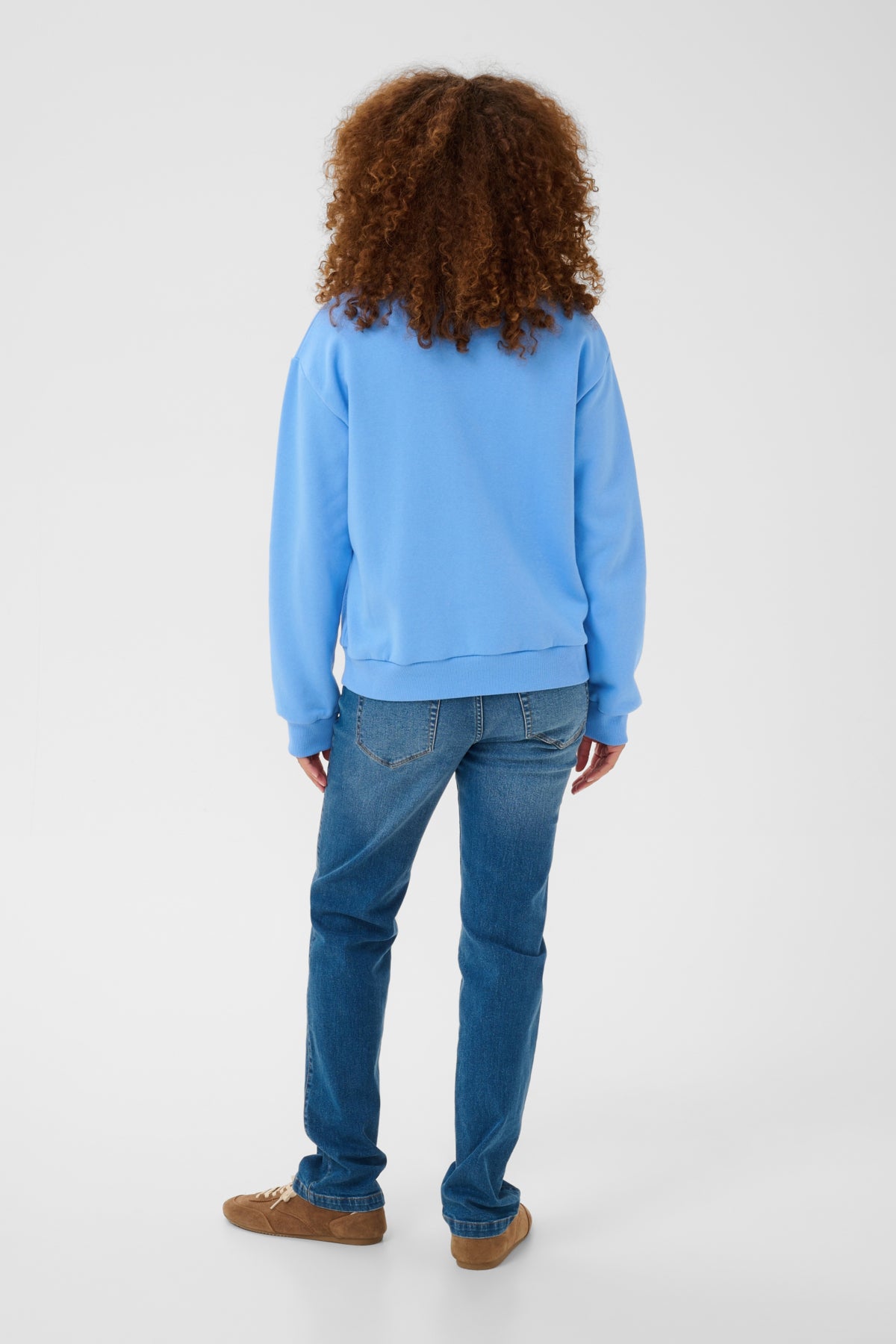 Kaffe Womens Sweatshirt KAgisele Provence