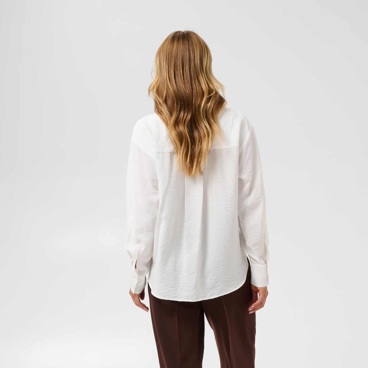 Kaffe Womens Shirt KAgilda Chalk