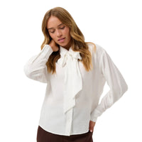 Kaffe Womens Shirt KAgilda Chalk