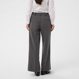 Kaffe Womens Wide Trouser KAsakura Dark Grey Melange
