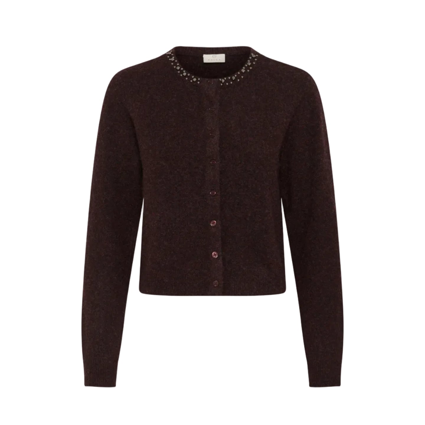 Kaffe Womens Cardigan Selly Fudge Melange