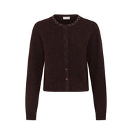 Kaffe Womens Cardigan Selly Fudge Melange