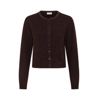 Kaffe Womens Cardigan Selly Fudge Melange