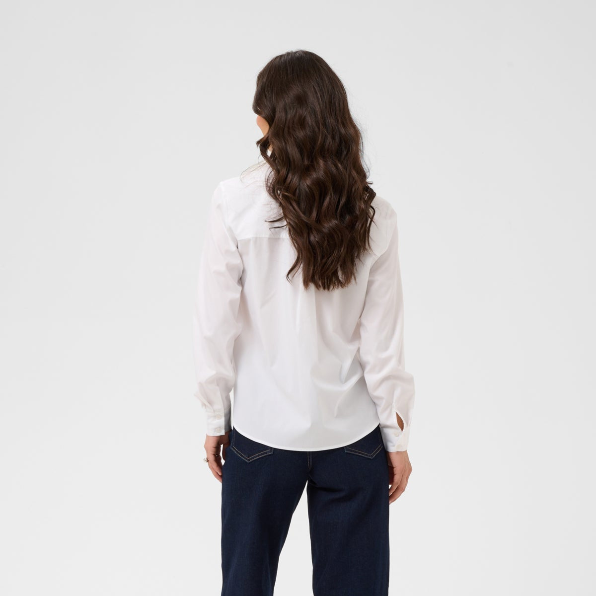 Kaffe Womens Shirt KAGeorgia Optical White