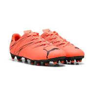 Puma Junior Turf Boot Attacanto FG/AG Glowing Red/Puma Black