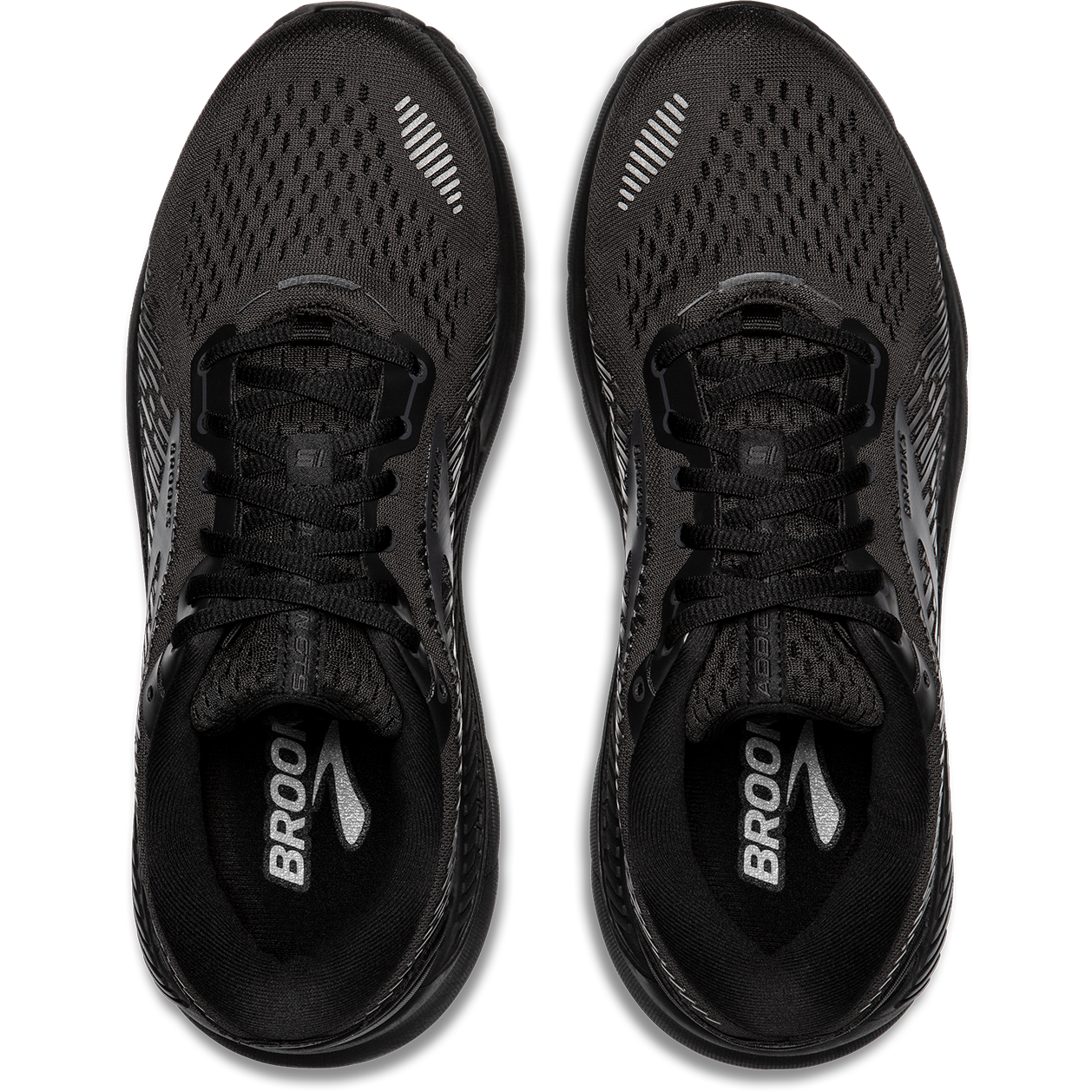 Brooks Mens Trainer Addiction GTS15 Black/Black/Ebony