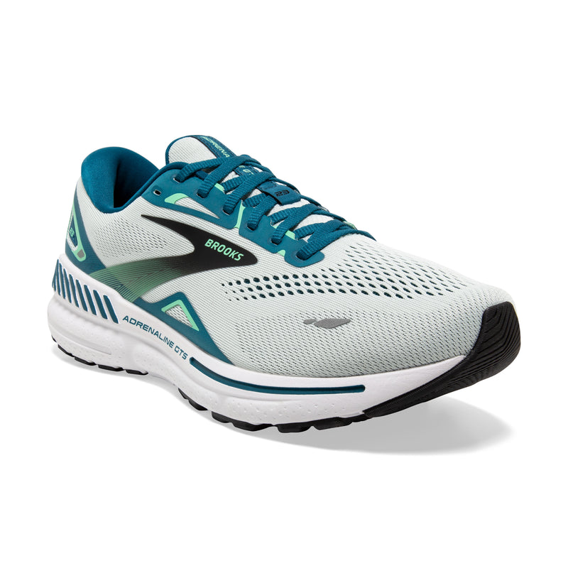 Brooks Mens Trainer Adrenaline GTS 23 Blue/Moroccan/Spring Bud - Donaghys