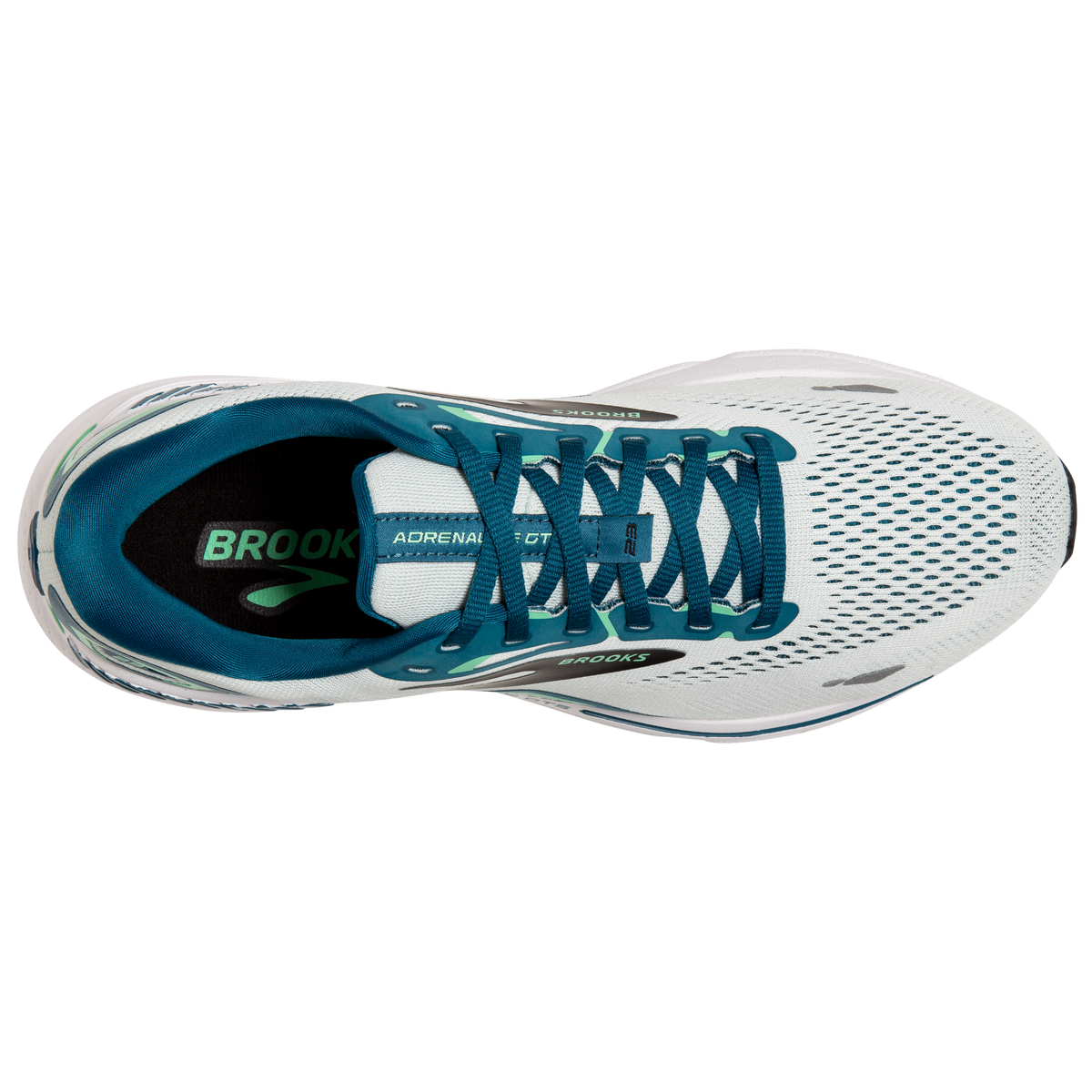 Brooks Mens Trainer Adrenaline GTS 23 Blue Moroccan Spring Bud