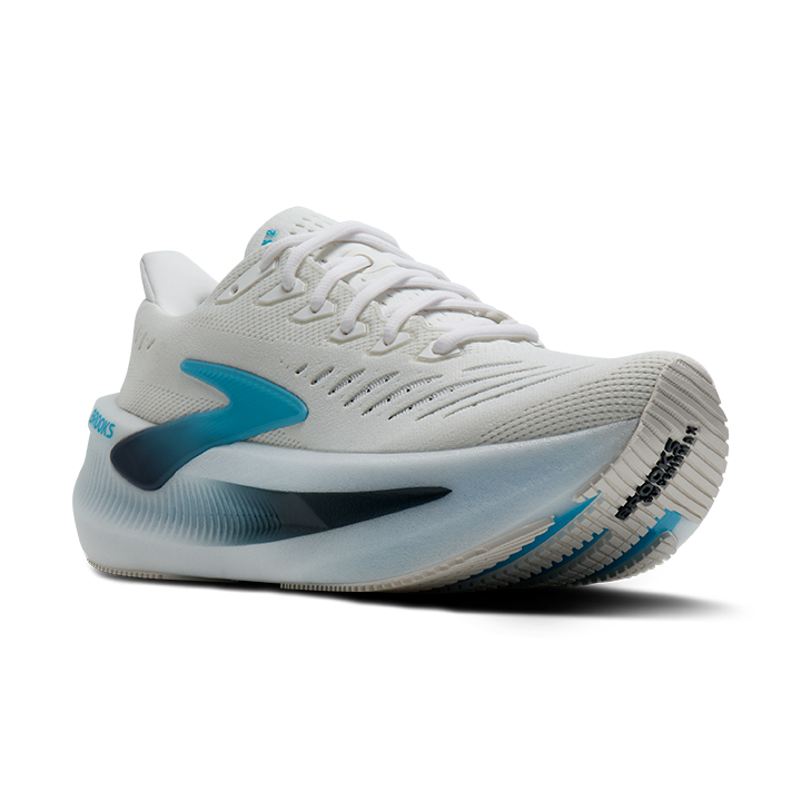 Brooks Mens Trainer Glycerin Max 2 White/Blue/Spellbound