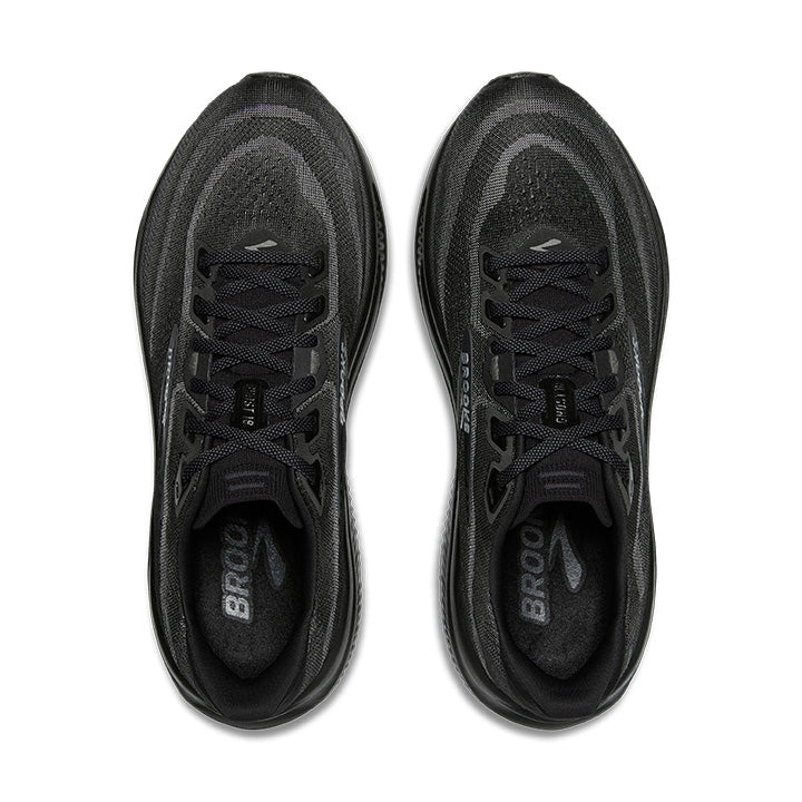 Brooks Mens Trainers Ghost 18 Black/Black/Ebony