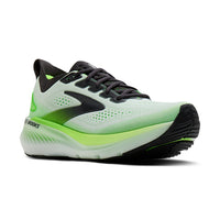 Brooks men's white and green mesh trainer