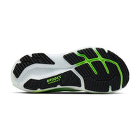 Brooks men's white and green mesh trainer