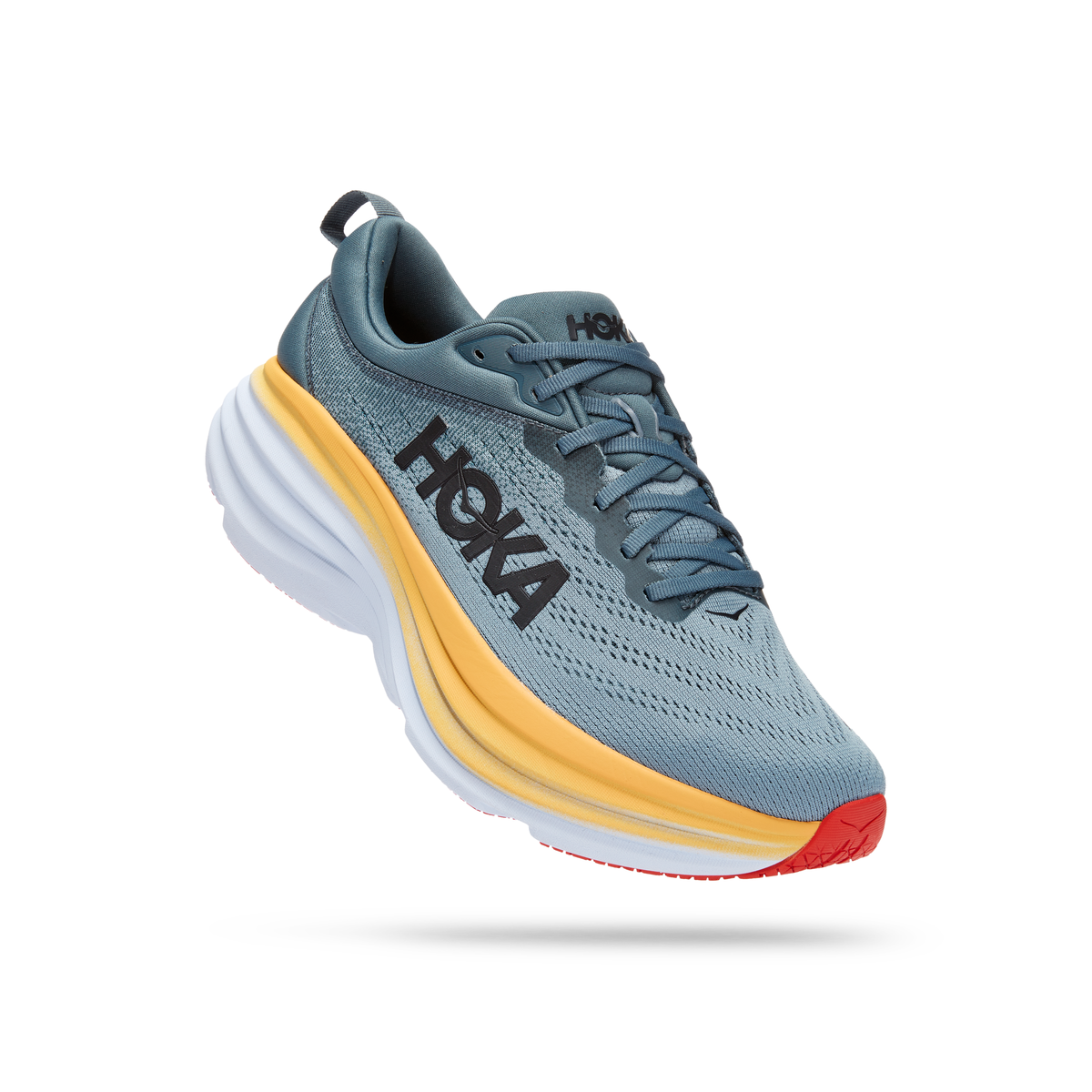 Hoka One One Men Trainer Bondi 8 Goblin Blue/Mountain Spring