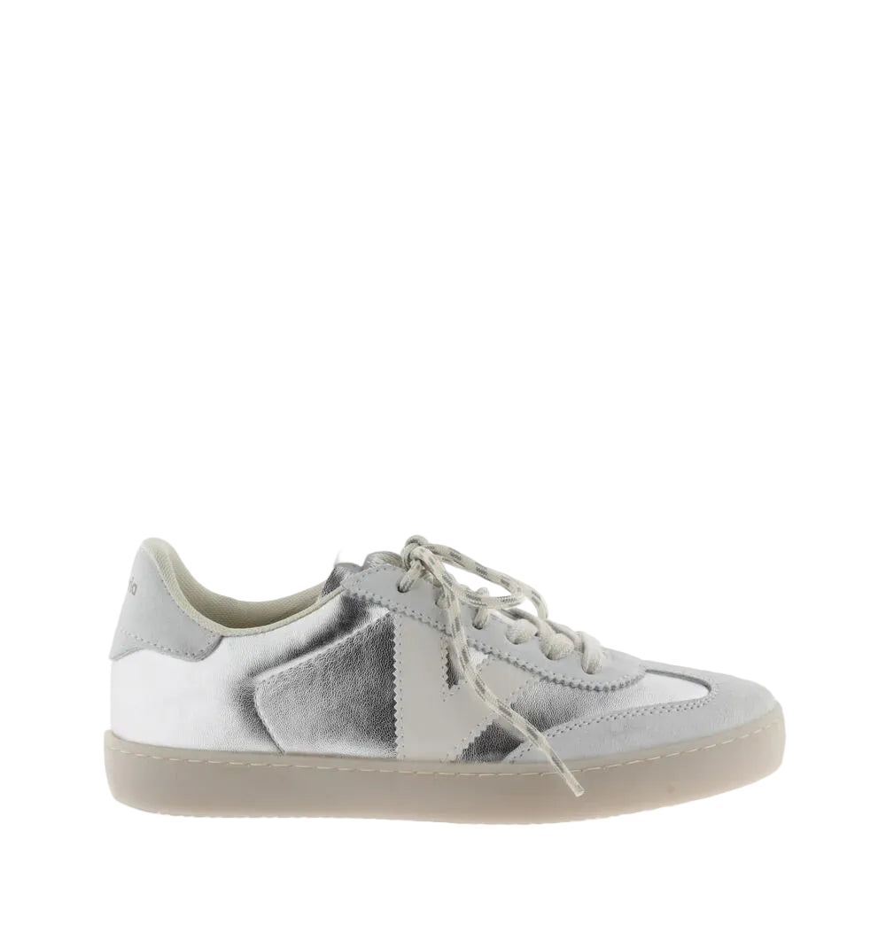 Victoria Womens Trainer 1126235 Metallic Plata