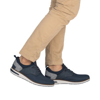 Rieker Mens Shoe 11359-14 Blue