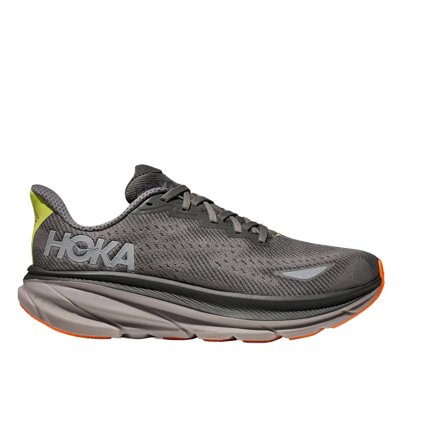Hoka Mens Trainer Clifton 9 GTX Asphalt Grey/Gravel