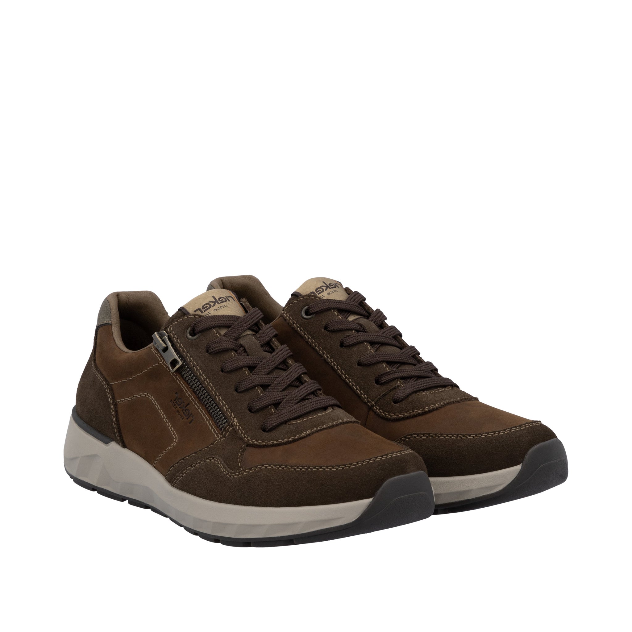 Rieker Mens Trainer 11500-22 Tabak/Noce/Kaffee