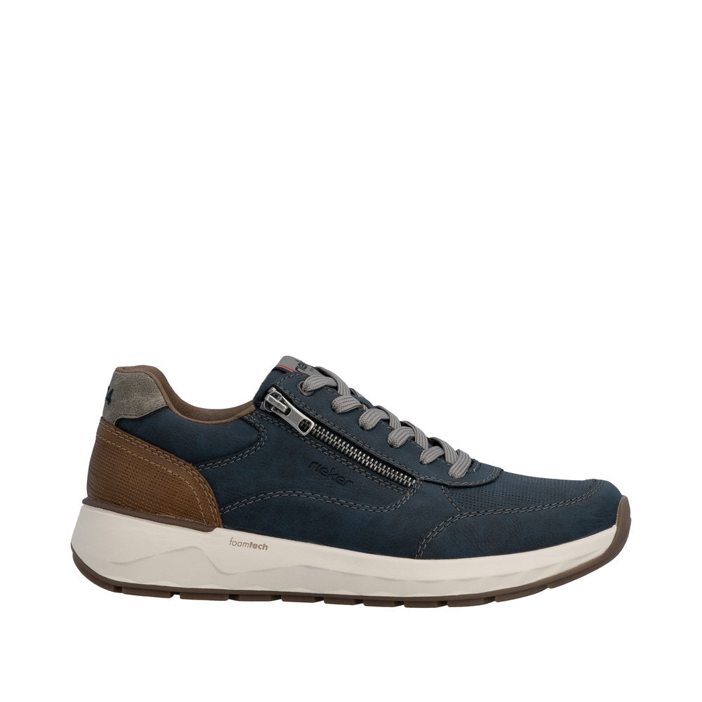 Rieker Mens Trainer 11504-14 Blue